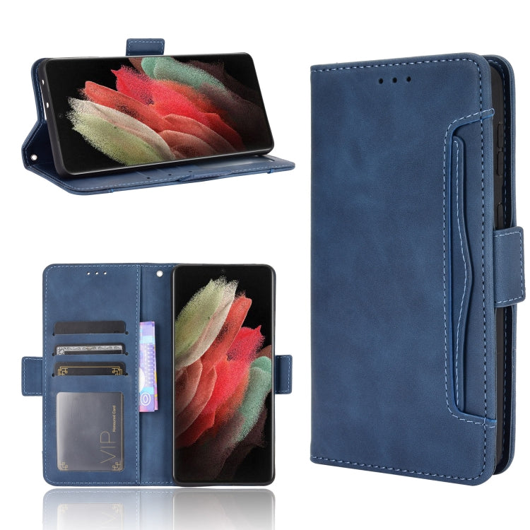 Skin Feel Calf Pattern Horizontal Flip Leather Case with Holder & Card Slots & Photo Frame, For Samsung Galaxy A02s, For Samsung Galaxy A52 5G, For Samsung Galaxy A72 5G / 4G, For Samsung Galaxy S21+ 5G, For Samsung Galaxy S21 Ultra 5G�����������������...
