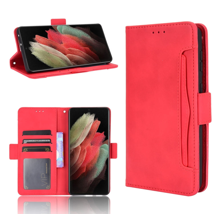 Skin Feel Calf Pattern Horizontal Flip Leather Case with Holder & Card Slots & Photo Frame, For Samsung Galaxy A02s, For Samsung Galaxy A52 5G, For Samsung Galaxy A72 5G / 4G, For Samsung Galaxy S21+ 5G, For Samsung Galaxy S21 Ultra 5G�����������������...