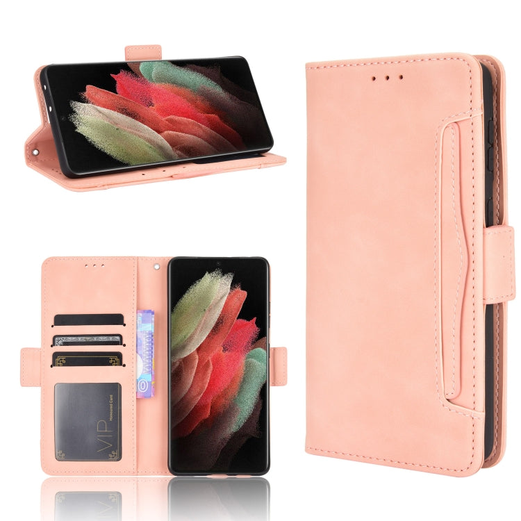 Skin Feel Calf Pattern Horizontal Flip Leather Case with Holder & Card Slots & Photo Frame, For Samsung Galaxy A02s, For Samsung Galaxy A52 5G, For Samsung Galaxy A72 5G / 4G, For Samsung Galaxy S21+ 5G, For Samsung Galaxy S21 Ultra 5G�����������������...
