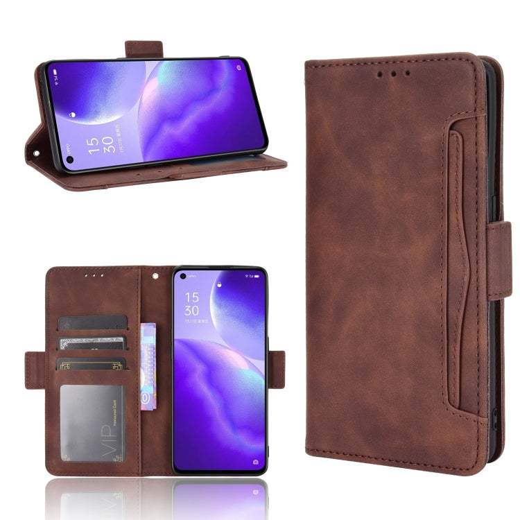 Skin Feel Calf Pattern Horizontal Flip Leather Case with Holder & Card Slots & Photo Frame, For Xiaomi Redmi Note 9T 5G, For OPPO Reno5 5G, For OPPO Reno5 Pro 5G, For Motorola Moto E7, For Nokia 5.4
