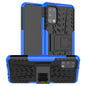Tire Texture Shockproof TPU+PC Protective Case with Holder