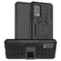 Tire Texture Shockproof TPU+PC Protective Case with Holder