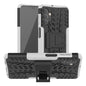 Tire Texture Shockproof TPU+PC Protective Case with Holder
