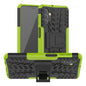 Tire Texture Shockproof TPU+PC Protective Case with Holder