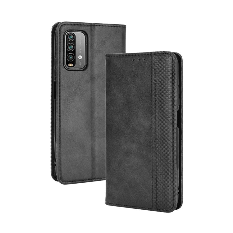 Magnetic Buckle Retro Crazy Horse Texture Horizontal Flip Leather Case with Holder & Card Slots & Photo Frame, For Motorola Moto E7, For OPPO Reno5 5G, For OPPO Reno5 Pro 5G, For Xiaomi Redmi 9T/ 9 Power, For Xiaomi Redmi Note 9T 5G / Note 9 5G��������...