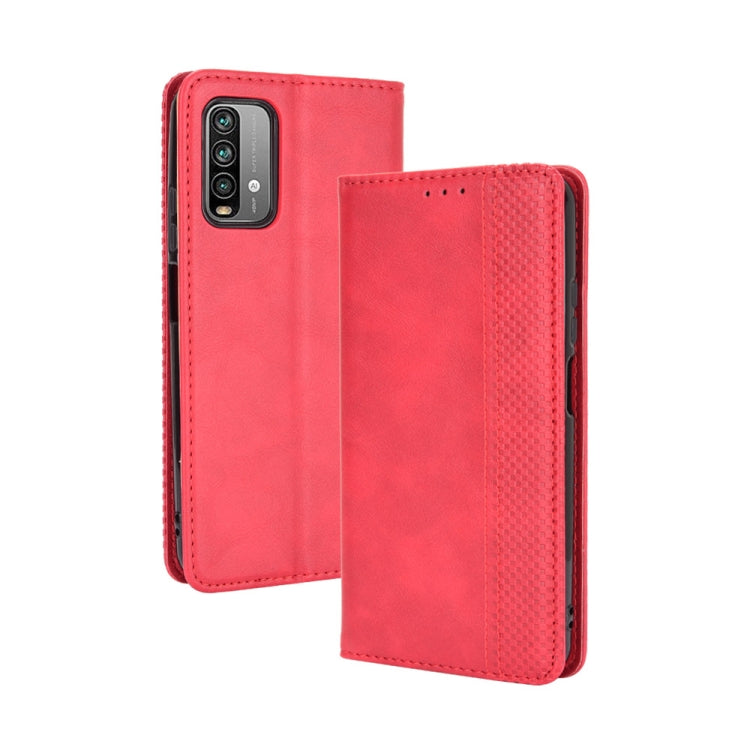 Magnetic Buckle Retro Crazy Horse Texture Horizontal Flip Leather Case with Holder & Card Slots & Photo Frame, For Motorola Moto E7, For OPPO Reno5 5G, For OPPO Reno5 Pro 5G, For Xiaomi Redmi 9T/ 9 Power, For Xiaomi Redmi Note 9T 5G / Note 9 5G��������...