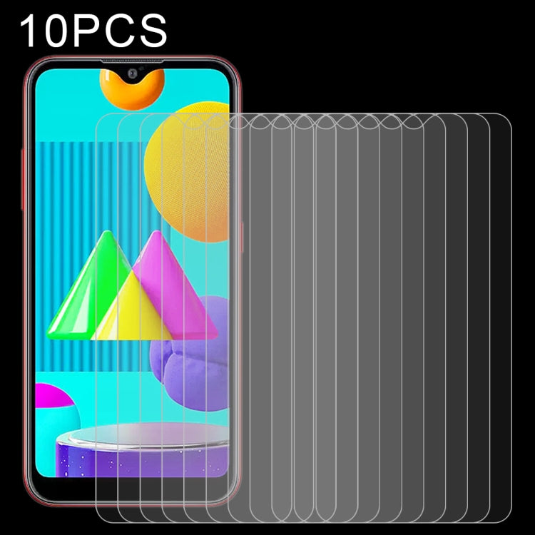 For Xiaomi Redmi 10A / 9A / 9A Sport / 9C / 9C NFC / Poco C31 / 9 Acitve 10 PCS 0.26mm 9H 2.5D Tempered Glass Film