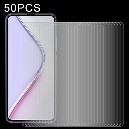 For Xiaomi Redmi 10A / 9A / 9A Sport / 9C / 9C NFC / Poco C31 / 9 Acitve 50 PCS 0.26mm 9H 2.5D Tempered Glass Film