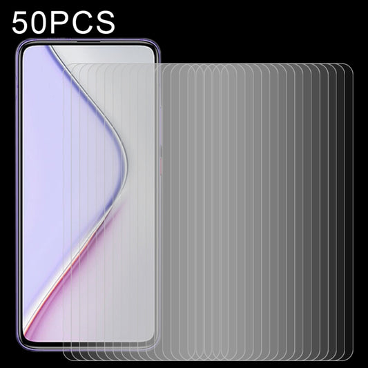 For Xiaomi Redmi 10A / 9A / 9A Sport / 9C / 9C NFC / Poco C31 / 9 Acitve 50 PCS 0.26mm 9H 2.5D Tempered Glass Film