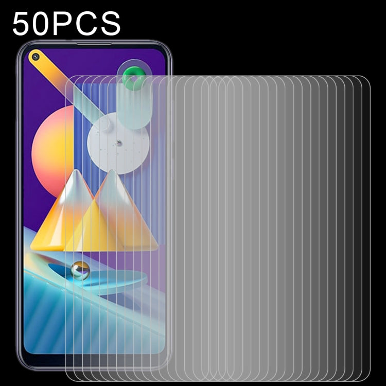 For Xiaomi Redmi 10A / 9A / 9A Sport / 9C / 9C NFC / Poco C31 / 9 Acitve 50 PCS 0.26mm 9H 2.5D Tempered Glass Film