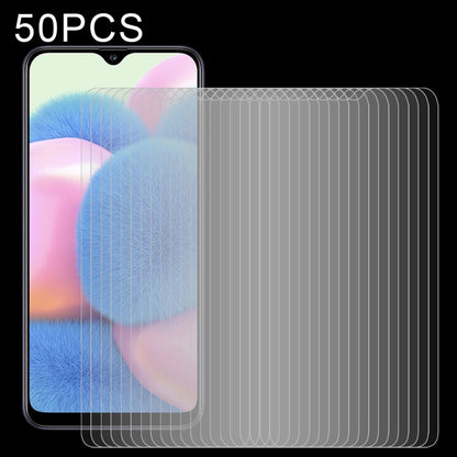 For Xiaomi Redmi 10A / 9A / 9A Sport / 9C / 9C NFC / Poco C31 / 9 Acitve 50 PCS 0.26mm 9H 2.5D Tempered Glass Film
