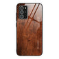 Wood Grain Glass Protective Case, For Samsung Galaxy Note20, For Samsung Galaxy Note20 Ultra, For Xiaomi Mi 10 Pro, For Xiaomi 10T / 10T Pro, For Xiaomi Mi CC9, For Xiaomi Poco X3 NFC, For Xiaomi Redmi K30 Pro, For Xiaomi Redmi Note 9S