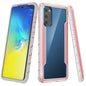 iPAKY Thunder Series Aluminum Frame + TPU Bumper + Clear PC Shockproof Case