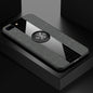 XINLI Stitching Cloth Textue Shockproof TPU Protective Case with Ring Holder, For iPhone 8 / 7, For iPhone 8 Plus / 7 Plus, For iPhone X / XS, For iPhone XR, For iPhone XS Max, For iPhone 6 / 6s, For iPhone 6 Plus / 6s Plus