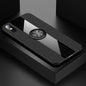 XINLI Stitching Cloth Textue Shockproof TPU Protective Case with Ring Holder, For iPhone 8 / 7, For iPhone 8 Plus / 7 Plus, For iPhone X / XS, For iPhone XR, For iPhone XS Max, For iPhone 6 / 6s, For iPhone 6 Plus / 6s Plus