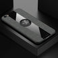 XINLI Stitching Cloth Textue Shockproof TPU Protective Case with Ring Holder, For iPhone 8 / 7, For iPhone 8 Plus / 7 Plus, For iPhone X / XS, For iPhone XR, For iPhone XS Max, For iPhone 6 / 6s, For iPhone 6 Plus / 6s Plus