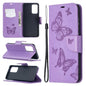 Embossing Two Butterflies Pattern Horizontal Flip PU Leather Case with Holder & Card Slot & Wallet & Lanyard, For Samsung Galaxy A32 5G, For Samsung Galaxy A52 5G / 4G, For Samsung Galaxy A72 5G / 4G, For Xiaomi Poco M3, For Samsung Galaxy A72 5G / 4G 5G