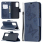 Embossing Two Butterflies Pattern Horizontal Flip PU Leather Case with Holder & Card Slot & Wallet & Lanyard, For Samsung Galaxy A32 5G, For Samsung Galaxy A52 5G / 4G, For Samsung Galaxy A72 5G / 4G, For Xiaomi Poco M3, For Samsung Galaxy A72 5G / 4G 5G