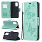 Embossing Two Butterflies Pattern Horizontal Flip PU Leather Case with Holder & Card Slot & Wallet & Lanyard, For Samsung Galaxy A32 5G, For Samsung Galaxy A52 5G / 4G, For Samsung Galaxy A72 5G / 4G, For Xiaomi Poco M3, For Samsung Galaxy A72 5G / 4G 5G