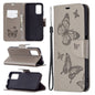 Embossing Two Butterflies Pattern Horizontal Flip PU Leather Case with Holder & Card Slot & Wallet & Lanyard, For Samsung Galaxy A32 5G, For Samsung Galaxy A52 5G / 4G, For Samsung Galaxy A72 5G / 4G, For Xiaomi Poco M3, For Samsung Galaxy A72 5G / 4G 5G