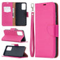 Litchi Texture Pure Color Horizontal Flip PU Leather Case with Holder & Card Slots & Wallet & Lanyard, For Samsung Galaxy A52 5G / 4G, For Samsung Galaxy A52 5G / 4GG