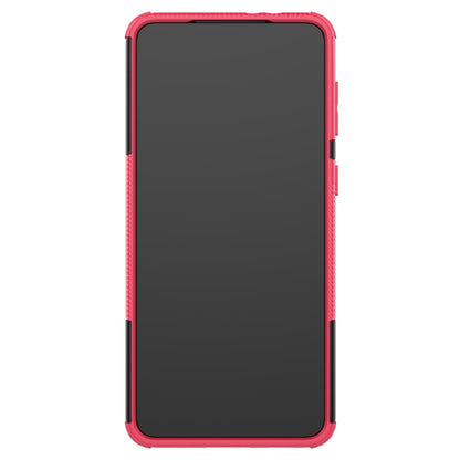 Tire Texture Shockproof TPU+PC Protective Case with Holder, For Samsung Galaxy S21+ 5G, For Xiaomi Poco M3 /Redmi Note 9 4G