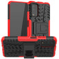 Tire Texture Shockproof TPU+PC Protective Case with Holder, For Samsung Galaxy S21+ 5G, For Xiaomi Poco M3 /Redmi Note 9 4G