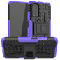 Tire Texture Shockproof TPU+PC Protective Case with Holder, For Samsung Galaxy S21+ 5G, For Xiaomi Poco M3 /Redmi Note 9 4G