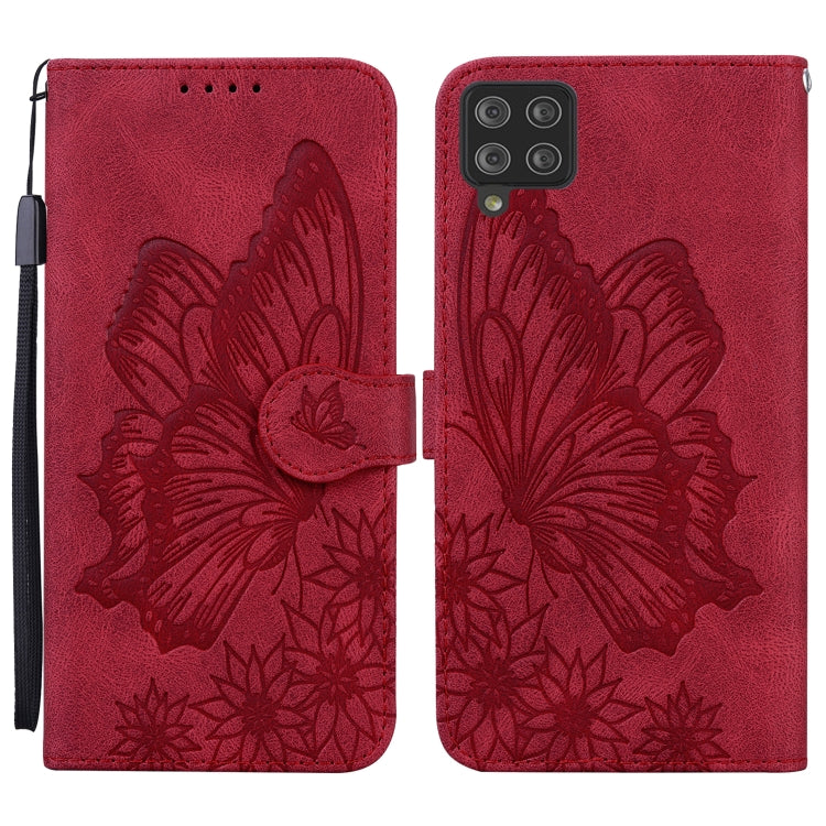 Retro Skin Feel Butterflies Embossing Horizontal Flip Leather Case with Holder & Card Slots & Wallet, For Samsung Galaxy A11, For Samsung Galaxy A12 5G, For Samsung Galaxy A21, For Samsung Galaxy A21s, For Samsung Galaxy A42 5G, For Samsung Galaxy A51�...