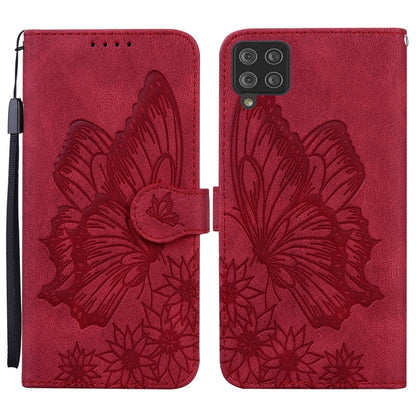 Retro Skin Feel Butterflies Embossing Horizontal Flip Leather Case with Holder & Card Slots & Wallet, For Samsung Galaxy A11, For Samsung Galaxy A12 5G, For Samsung Galaxy A21, For Samsung Galaxy A21s, For Samsung Galaxy A42 5G, For Samsung Galaxy A51�...