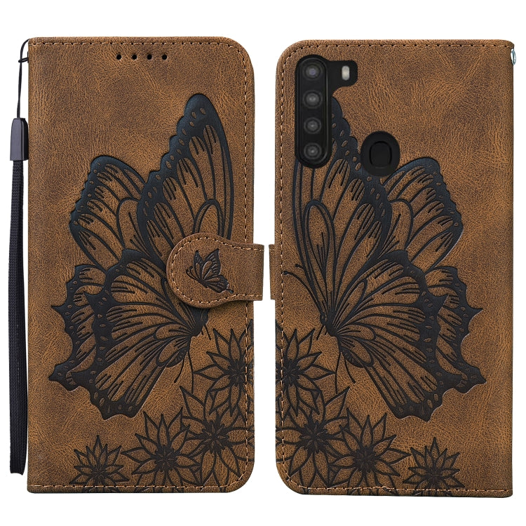 Retro Skin Feel Butterflies Embossing Horizontal Flip Leather Case with Holder & Card Slots & Wallet, For Samsung Galaxy A11, For Samsung Galaxy A12 5G, For Samsung Galaxy A21, For Samsung Galaxy A21s, For Samsung Galaxy A42 5G, For Samsung Galaxy A51�...