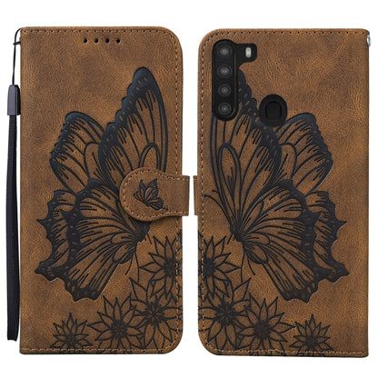 Retro Skin Feel Butterflies Embossing Horizontal Flip Leather Case with Holder & Card Slots & Wallet, For Samsung Galaxy A11, For Samsung Galaxy A12 5G, For Samsung Galaxy A21, For Samsung Galaxy A21s, For Samsung Galaxy A42 5G, For Samsung Galaxy A51�...