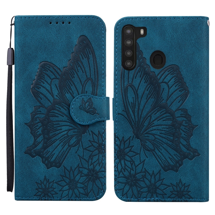 Retro Skin Feel Butterflies Embossing Horizontal Flip Leather Case with Holder & Card Slots & Wallet, For Samsung Galaxy A11, For Samsung Galaxy A12 5G, For Samsung Galaxy A21, For Samsung Galaxy A21s, For Samsung Galaxy A42 5G, For Samsung Galaxy A51�...