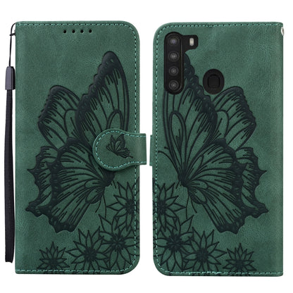 Retro Skin Feel Butterflies Embossing Horizontal Flip Leather Case with Holder & Card Slots & Wallet, For Samsung Galaxy A11, For Samsung Galaxy A12 5G, For Samsung Galaxy A21, For Samsung Galaxy A21s, For Samsung Galaxy A42 5G, For Samsung Galaxy A51�...
