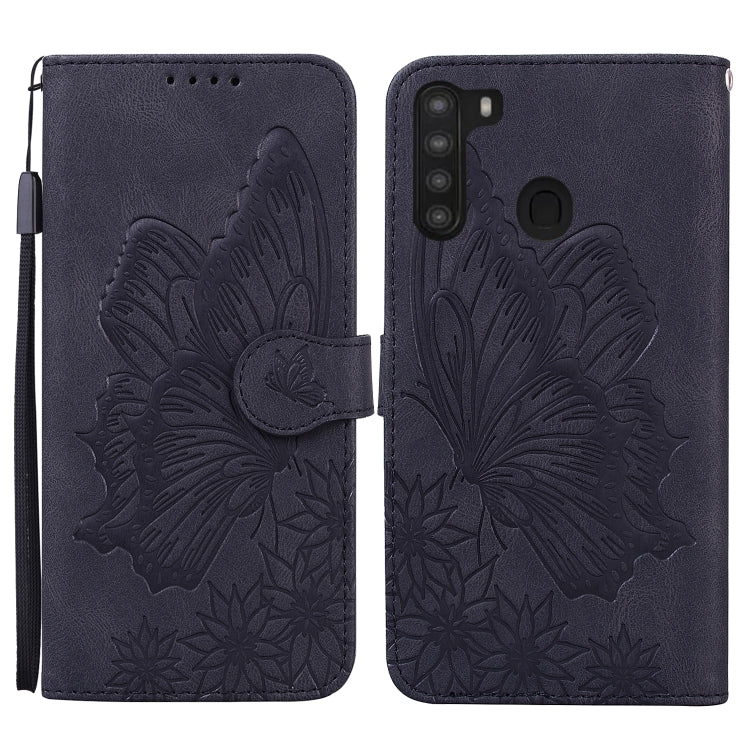 Retro Skin Feel Butterflies Embossing Horizontal Flip Leather Case with Holder & Card Slots & Wallet, For Samsung Galaxy A11, For Samsung Galaxy A12 5G, For Samsung Galaxy A21, For Samsung Galaxy A21s, For Samsung Galaxy A42 5G, For Samsung Galaxy A51�...