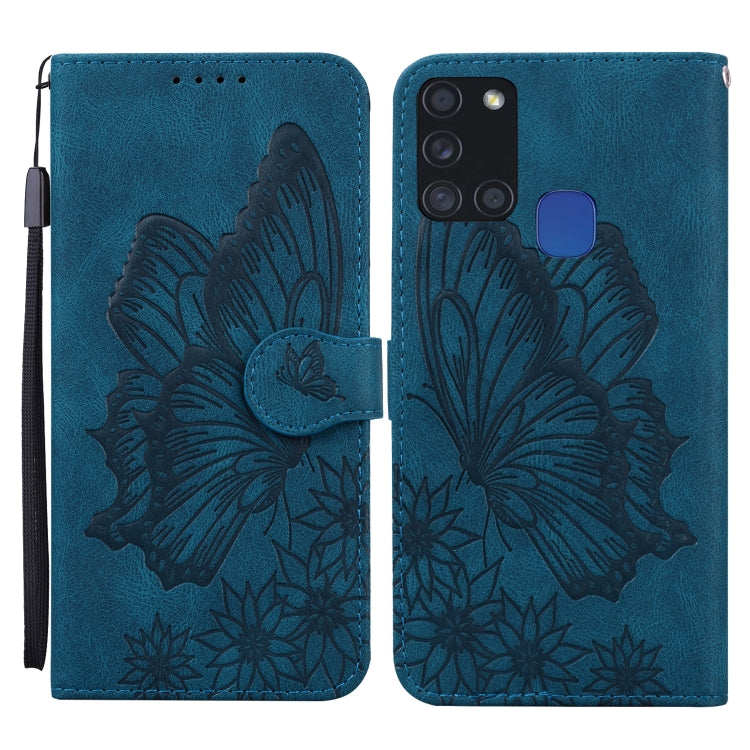 Retro Skin Feel Butterflies Embossing Horizontal Flip Leather Case with Holder & Card Slots & Wallet, For Samsung Galaxy A11, For Samsung Galaxy A12 5G, For Samsung Galaxy A21, For Samsung Galaxy A21s, For Samsung Galaxy A42 5G, For Samsung Galaxy A51�...