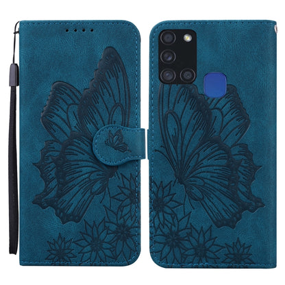 Retro Skin Feel Butterflies Embossing Horizontal Flip Leather Case with Holder & Card Slots & Wallet, For Samsung Galaxy A11, For Samsung Galaxy A12 5G, For Samsung Galaxy A21, For Samsung Galaxy A21s, For Samsung Galaxy A42 5G, For Samsung Galaxy A51�...