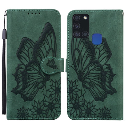 Retro Skin Feel Butterflies Embossing Horizontal Flip Leather Case with Holder & Card Slots & Wallet, For Samsung Galaxy A11, For Samsung Galaxy A12 5G, For Samsung Galaxy A21, For Samsung Galaxy A21s, For Samsung Galaxy A42 5G, For Samsung Galaxy A51�...