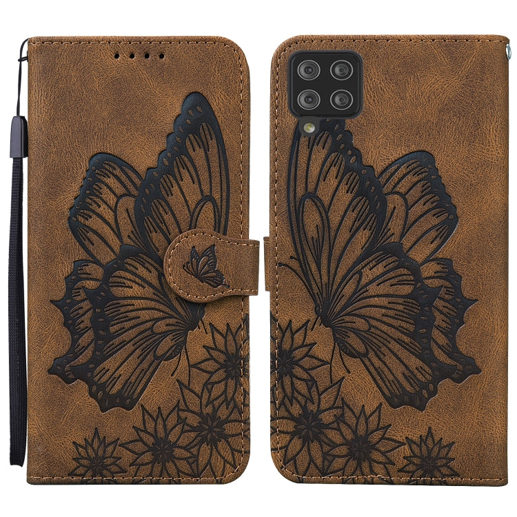 Retro Skin Feel Butterflies Embossing Horizontal Flip Leather Case with Holder & Card Slots & Wallet, For Samsung Galaxy A11, For Samsung Galaxy A12 5G, For Samsung Galaxy A21, For Samsung Galaxy A21s, For Samsung Galaxy A42 5G, For Samsung Galaxy A51�...