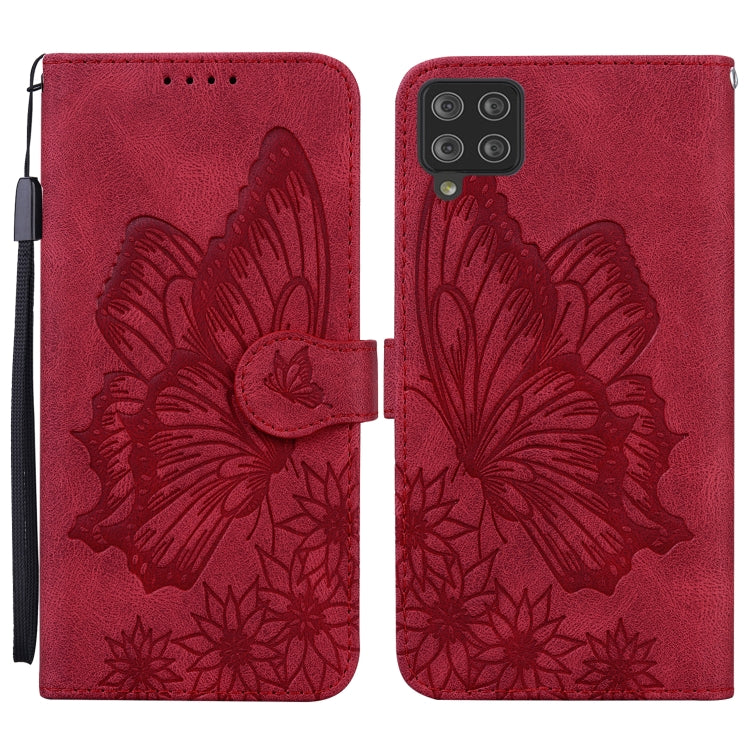 Retro Skin Feel Butterflies Embossing Horizontal Flip Leather Case with Holder & Card Slots & Wallet, For Samsung Galaxy A11, For Samsung Galaxy A12 5G, For Samsung Galaxy A21, For Samsung Galaxy A21s, For Samsung Galaxy A42 5G, For Samsung Galaxy A51�...