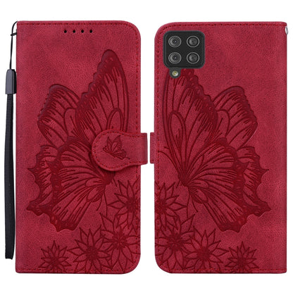 Retro Skin Feel Butterflies Embossing Horizontal Flip Leather Case with Holder & Card Slots & Wallet, For Samsung Galaxy A11, For Samsung Galaxy A12 5G, For Samsung Galaxy A21, For Samsung Galaxy A21s, For Samsung Galaxy A42 5G, For Samsung Galaxy A51�...