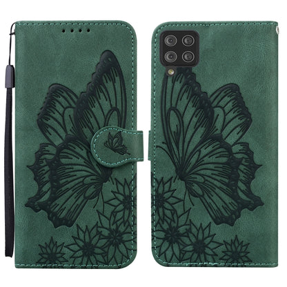 Retro Skin Feel Butterflies Embossing Horizontal Flip Leather Case with Holder & Card Slots & Wallet, For Samsung Galaxy A11, For Samsung Galaxy A12 5G, For Samsung Galaxy A21, For Samsung Galaxy A21s, For Samsung Galaxy A42 5G, For Samsung Galaxy A51�...