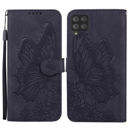 Retro Skin Feel Butterflies Embossing Horizontal Flip Leather Case with Holder & Card Slots & Wallet, For Samsung Galaxy A11, For Samsung Galaxy A12 5G, For Samsung Galaxy A21, For Samsung Galaxy A21s, For Samsung Galaxy A42 5G, For Samsung Galaxy A51�...