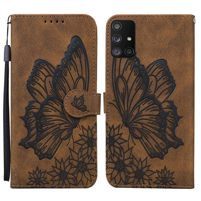 Retro Skin Feel Butterflies Embossing Horizontal Flip Leather Case with Holder & Card Slots & Wallet, For Samsung Galaxy A11, For Samsung Galaxy A12 5G, For Samsung Galaxy A21, For Samsung Galaxy A21s, For Samsung Galaxy A42 5G, For Samsung Galaxy A51�...