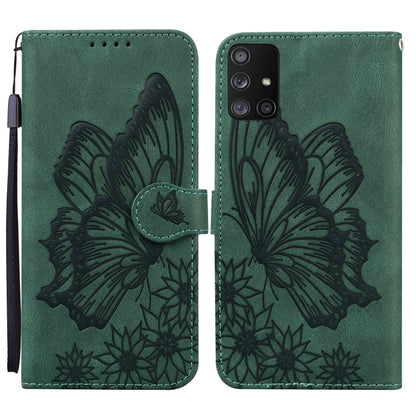 Retro Skin Feel Butterflies Embossing Horizontal Flip Leather Case with Holder & Card Slots & Wallet, For Samsung Galaxy A11, For Samsung Galaxy A12 5G, For Samsung Galaxy A21, For Samsung Galaxy A21s, For Samsung Galaxy A42 5G, For Samsung Galaxy A51�...