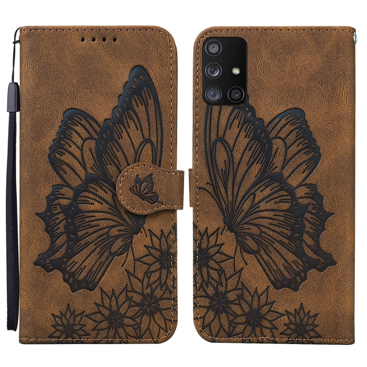 Retro Skin Feel Butterflies Embossing Horizontal Flip Leather Case with Holder & Card Slots & Wallet, For Samsung Galaxy A11, For Samsung Galaxy A12 5G, For Samsung Galaxy A21, For Samsung Galaxy A21s, For Samsung Galaxy A42 5G, For Samsung Galaxy A51�...