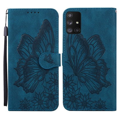Retro Skin Feel Butterflies Embossing Horizontal Flip Leather Case with Holder & Card Slots & Wallet, For Samsung Galaxy A11, For Samsung Galaxy A12 5G, For Samsung Galaxy A21, For Samsung Galaxy A21s, For Samsung Galaxy A42 5G, For Samsung Galaxy A51�...