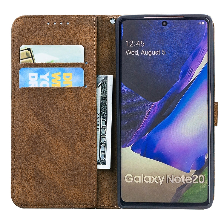 Retro Skin Feel Butterflies Embossing Horizontal Flip Leather Case with Holder & Card Slots & Wallet, For Samsung Galaxy Note20 5G, For Samsung Galaxy S20, For Samsung Galaxy S20 FE, For Samsung Galaxy S20+, For Samsung Galaxy S20 Ultra����������������...