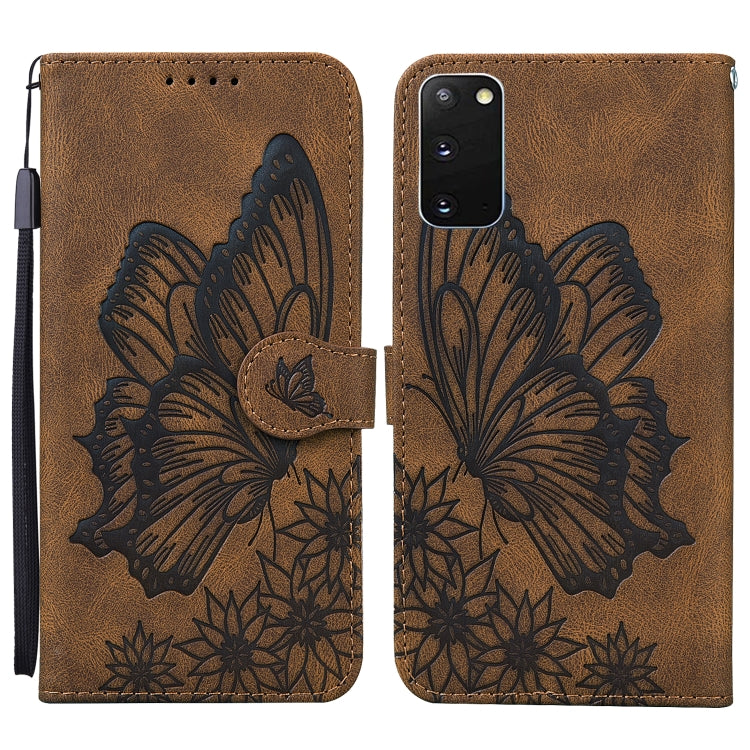 Retro Skin Feel Butterflies Embossing Horizontal Flip Leather Case with Holder & Card Slots & Wallet, For Samsung Galaxy Note20 5G, For Samsung Galaxy S20, For Samsung Galaxy S20 FE, For Samsung Galaxy S20+, For Samsung Galaxy S20 Ultra����������������...