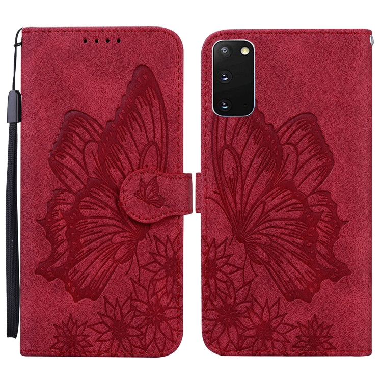 Retro Skin Feel Butterflies Embossing Horizontal Flip Leather Case with Holder & Card Slots & Wallet, For Samsung Galaxy Note20 5G, For Samsung Galaxy S20, For Samsung Galaxy S20 FE, For Samsung Galaxy S20+, For Samsung Galaxy S20 Ultra����������������...